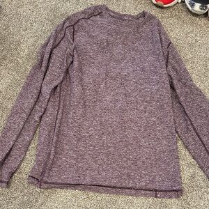 Men’s Purple Long Sleeve lululemon Shirt